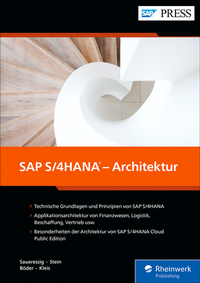 Abbildung von: SAP S/4HANA - Architektur - SAP PRESS