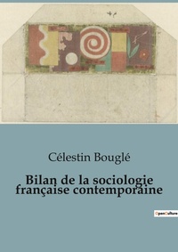 Abbildung von: Bilan de la sociologie fran?aise contemporaine - Shs Editions
