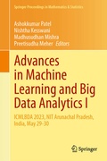 Cover: Advances in Machine Learning and Big Data Analytics I - Springer