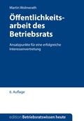 Cover: &Ouml;ffentlichkeitsarbeit des Betriebsrats - Delgany Publishing