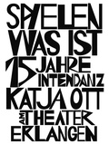 Cover: Spielen, was ist - Theater der Zeit