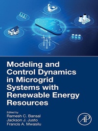Enlarge image Cover: Modeling and Control Dynamics in Microgrid Systems with Renewable Energy Resources - Academic Press