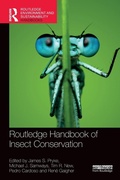 Cover: Routledge Handbook of Insect Conservation - Routledge