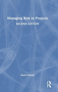 Cover: Managing Risk in Projects - Routledge