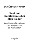 Cover: Staat und Kapitalismus bei Max Weber - Books on Demand