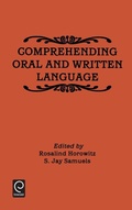Cover: Comprehending Oral and Written Language - Elsevier