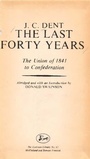 Cover: Last Forty Years - McGill-Queen's University Press