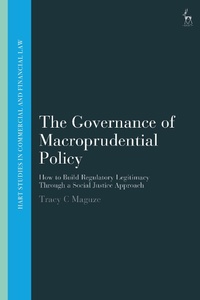 Abbildung von: The Governance of Macroprudential Policy - Hart Publishing