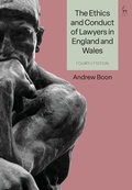 Bild: The Ethics and Conduct of Lawyers in England and Wales - Hart Publishing