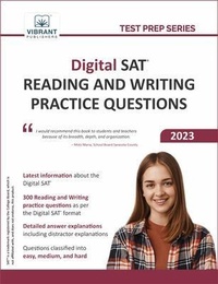 Enlarge image Cover: Digital SAT Reading and Writing Practice Questions - Vibrant Publishers