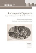 Cover: La langue &agrave; l'&eacute;preuve - Narr Francke Attempto Verlag