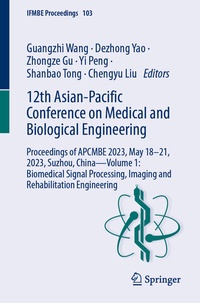 Abbildung von: 12th Asian-Pacific Conference on Medical and Biological Engineering - Springer