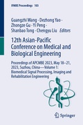 Cover: 12th Asian-Pacific Conference on Medical and Biological Engineering - Springer