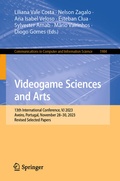Cover: Videogame Sciences and Arts - Springer