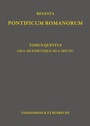Cover: Regesta Pontificum Romanorum - Vandenhoeck & Ruprecht