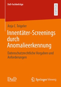 Abbildung von: Innentäter-Screenings durch Anomalieerkennung - Springer Vieweg