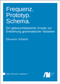 Cover: Frequenz. Prototyp. Schema. - Language Science Press