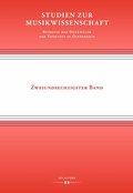Cover: Studien zur Musikwissenschaft - Beihefte der Denkm&auml;ler der Tonkunst in &Ouml;sterreich. Band 62 - Hollitzer Wissenschaftsverlag
