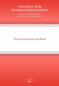 Cover: Studien zur Musikwissenschaft - Beihefte der Denkm&auml;ler der Tonkunst in &Ouml;sterreich. Band 62 - Hollitzer Wissenschaftsverlag