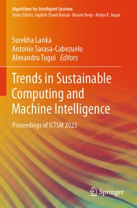 Abbildung von: Trends in Sustainable Computing and Machine Intelligence - Springer