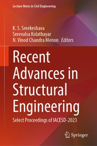 Enlarge image Cover: Recent Advances in Structural Engineering - Springer