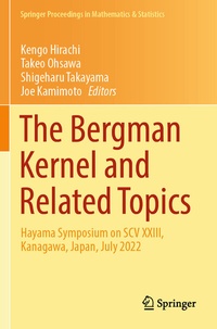 Abbildung von: The Bergman Kernel and Related Topics - Springer