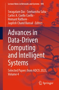 Abbildung von: Advances in Data-Driven Computing and Intelligent Systems - Springer