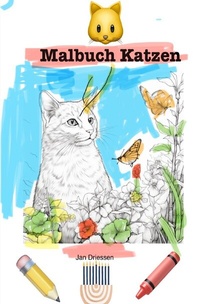 Enlarge image Cover: Malbuch Katzen - epubli