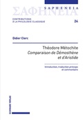 Cover: Th&eacute;odore M&eacute;tochite, &laquo;Comparaison de D&eacute;mosth&egrave;ne et d'Aristide&raquo; - Schwabe Verlagsgruppe AG Schwabe Verlag