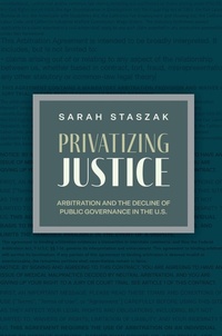 Abbildung von: Privatizing Justice - Oxford University Press Inc