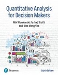 Cover: Quantitative Analysis for Decision Makers - Pearson Education Limited