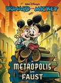 Cover: Walt Disney's Donald and Mickey in Metropolis and Faust - Fantagraphics Books