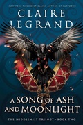 Cover: A Song of Ash and Moonlight - Sourcebooks, Inc