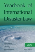 Abbildung von: Yearbook of International Disaster Law - Martinus Nijhoff