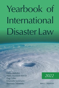 Abbildung von: Yearbook of International Disaster Law - Martinus Nijhoff