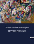 Cover: LETTRES PERSANES - Les classiques de la litt&eacute;rature .