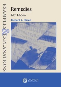 Abbildung von: Examples & Explanations for Remedies - Aspen Publishing