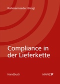 Cover: Compliance in der Lieferkette - Manz