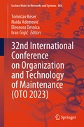 Cover: 32nd International Conference on Organization and Technology of Maintenance (OTO 2023) - Springer