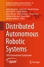Cover: Distributed Autonomous Robotic Systems - Springer