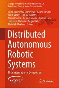 Enlarge image Cover: Distributed Autonomous Robotic Systems - Springer