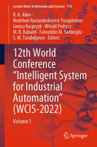 Abbildung von: 12th World Conference "Intelligent System for Industrial Automation" (WCIS-2022) - Springer