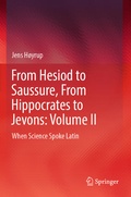 Cover: From Hesiod to Saussure, From Hippocrates to Jevons: Volume II - Springer