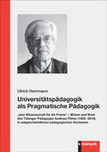 Cover: Universit&auml;tsp&auml;dagogik als Pragmatische P&auml;dagogik - Verlag Julius Klinkhardt