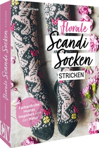 Enlarge image Cover: Florale Scandi-Socken stricken - Christophorus