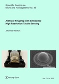 Cover: Artificial Fingertip with Embedded High Resolution Tactile Sensing - Hartung-Gorre