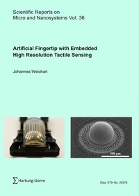 Enlarge image Cover: Artificial Fingertip with Embedded High Resolution Tactile Sensing - Hartung-Gorre