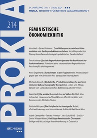 Abbildung von: Feministische Ökonomiekritik - Bertz und Fischer