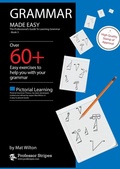 Cover: Grammar Made Easy - Prof Stripes
