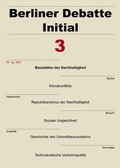 Cover: Berliner Debatte Initial 34 (2023) 3 - Franz Steiner Verlag